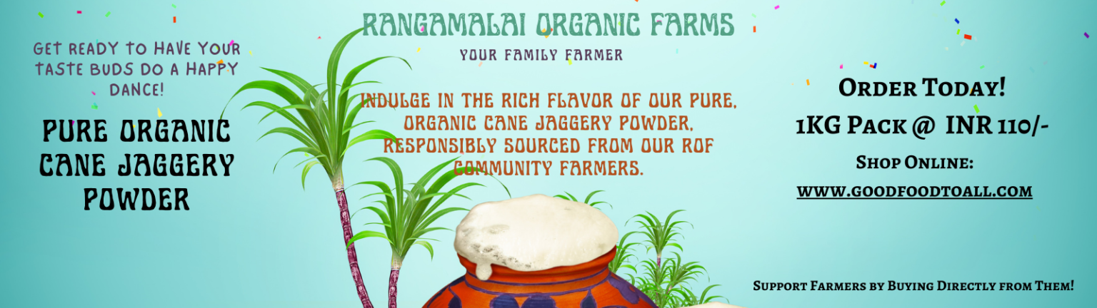 Pure Raw Cane Sugar Powder Naatu Sarkarai Rangamalai Organic