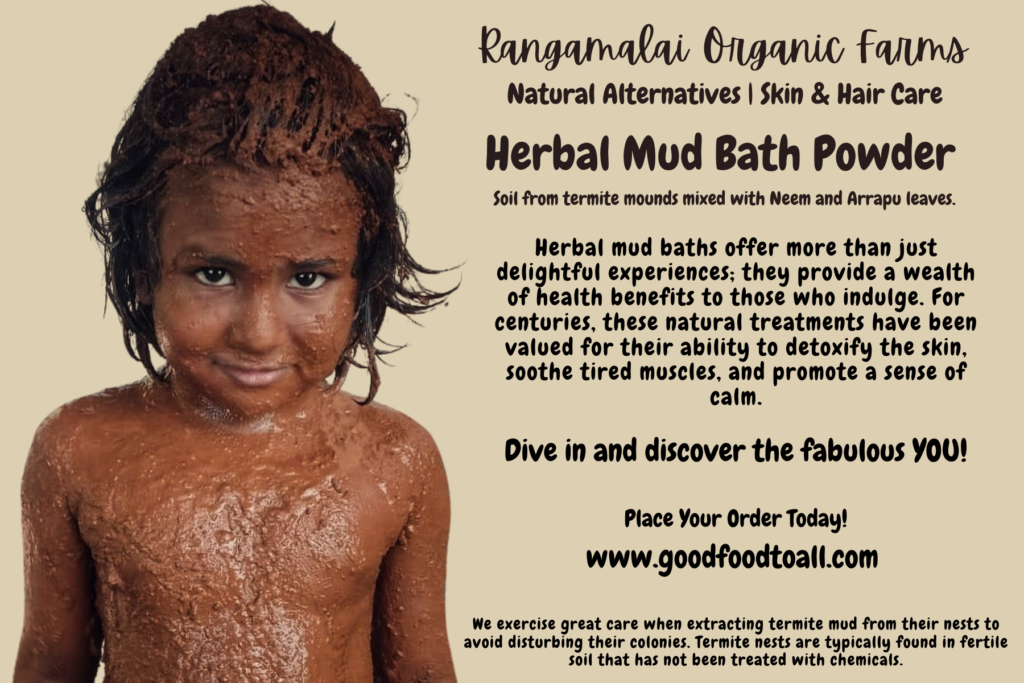 termite mud bath powder