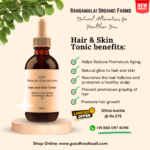 Natural Hair & Skin Tonic oil - For healthy Skin and Hair