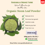 Organic Neem Leaf Powder