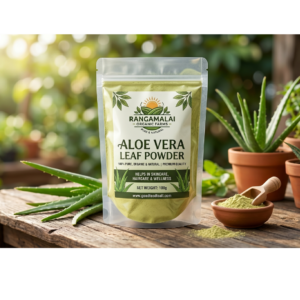 Organic Aloe Vera Powder (100% Pure) - Natural cleanser and conditioner