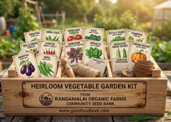 Heirloom Vegetables Garden Seed Kit – Pack of 15 Essential Vegetables