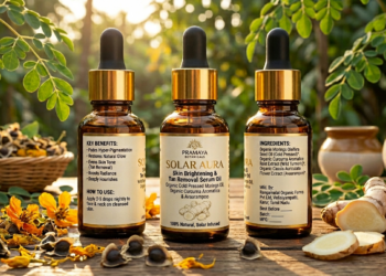 Solar Aura Face Elixir – De-tan and Skin Brightening Oil Serum