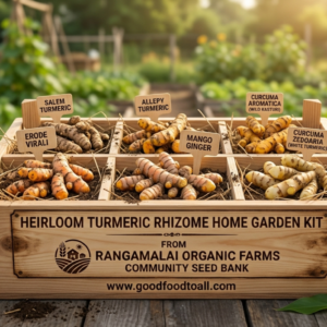 Heirloom Turmeric Rhizome Garden Kit — 6 Native Varieties