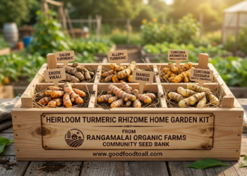 Heirloom Turmeric Rhizome Garden Kit — 6 Native Varieties