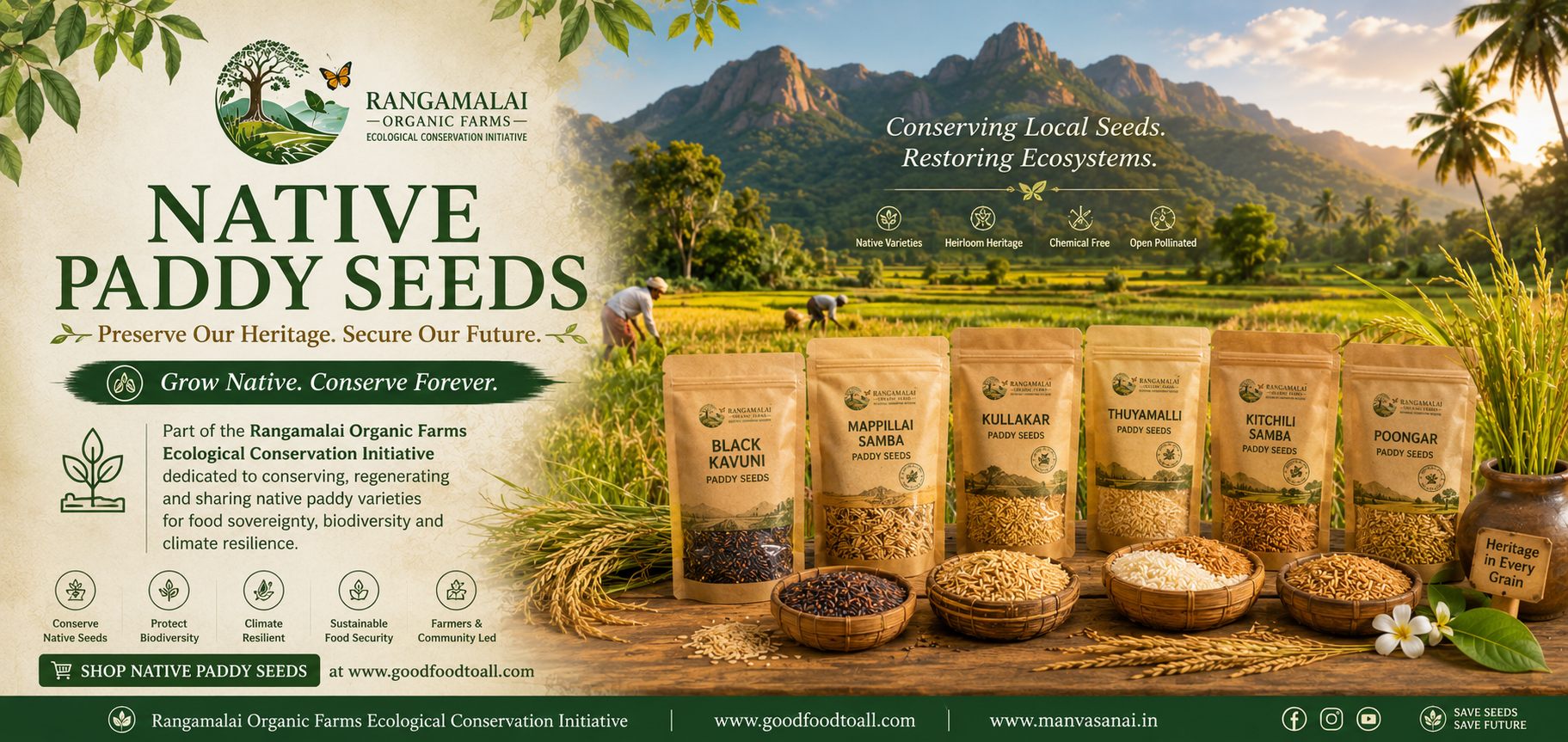 Native Paddy Seed Conservation