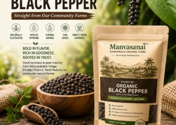 100% Natural Black Pepper| Organically Cultivated, Straight from Our ROF Community Farms